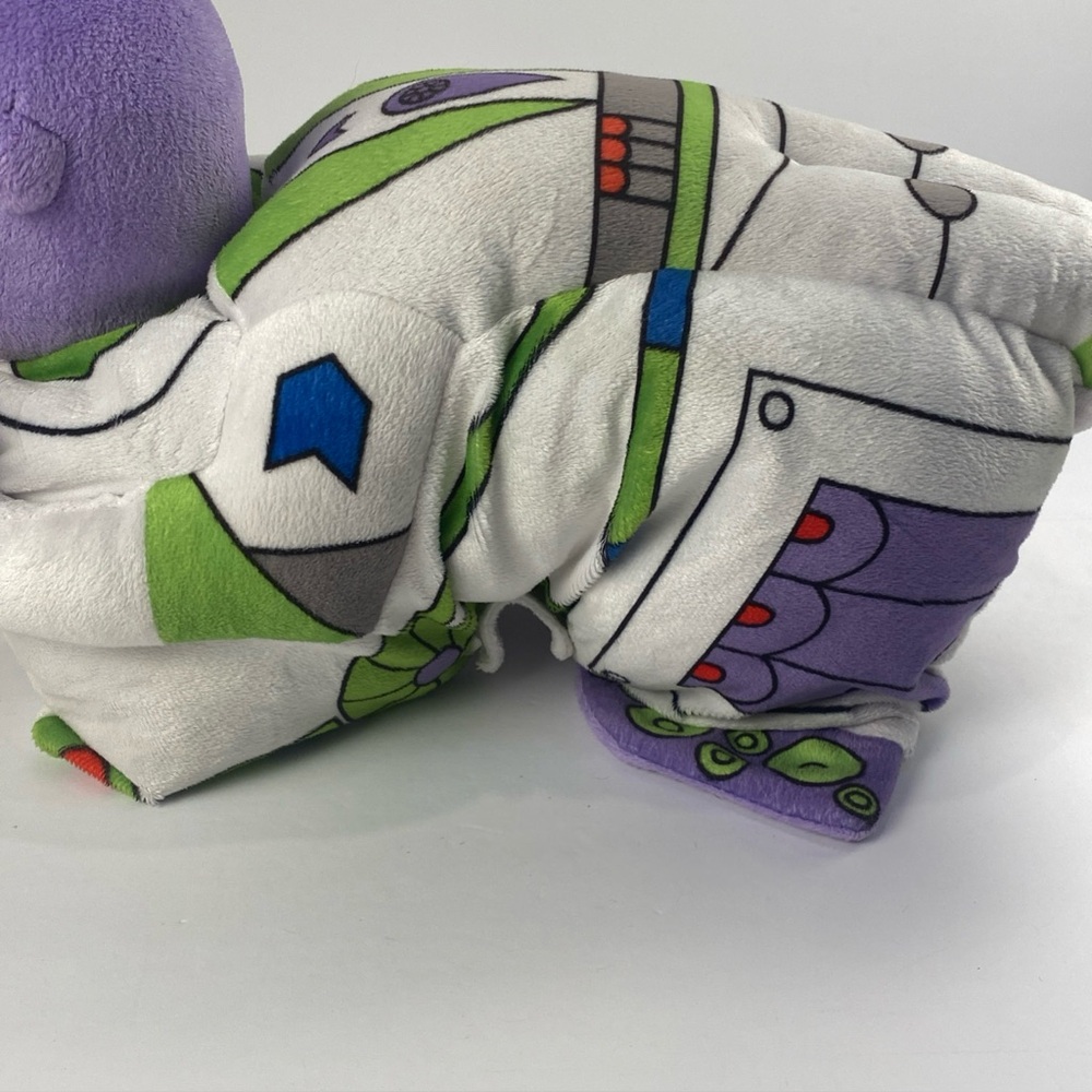 Buzz Lightyear Pillow Pet Pal 17x12 Toy Story Discontinued Very Good Condition - Picture 5 of 7